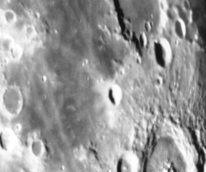 Moon's bright streaks caused by space weathering 