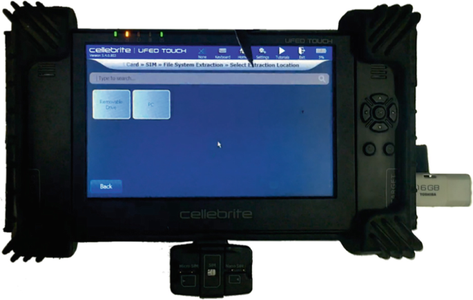 Cellebrite Touch UFED - Câble D'extraction De Données Et Chargeur, Occasion