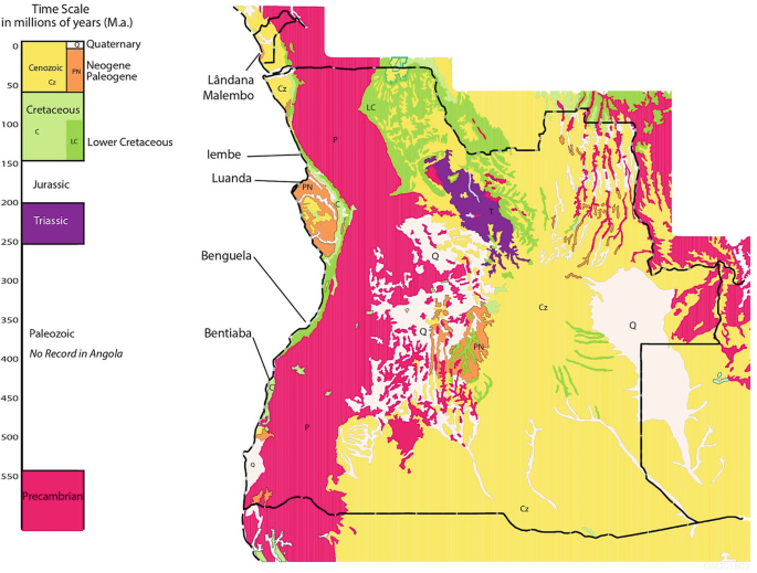 PDF) Angolan ichnosite in a diamond mine shows the presence of a