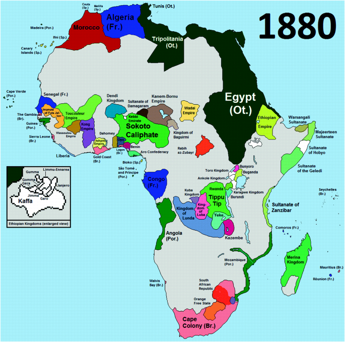 Emaciation of African Economies II: Colonisation 1880–1960