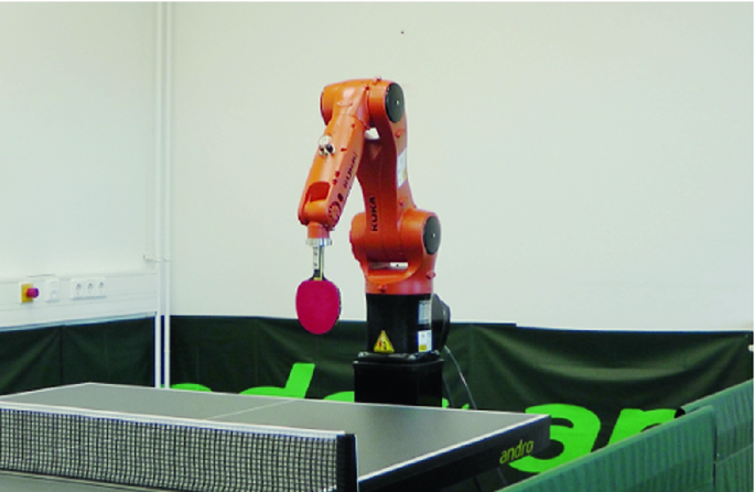 A Table Tennis Robot System Using an Industrial KUKA Robot Arm |  SpringerLink