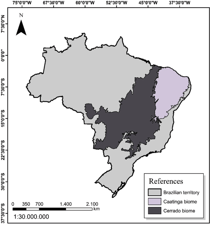 Frontiers  Sustainability assessment of Cerrado and Caatinga