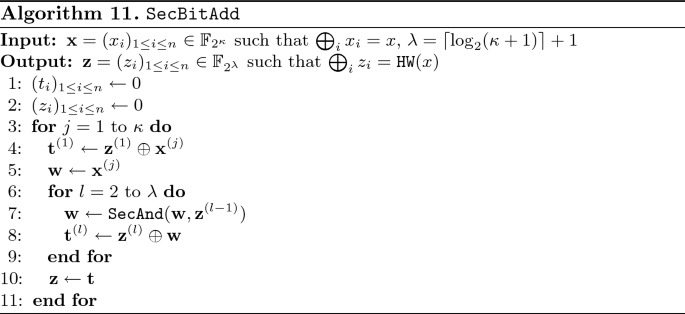 Masking scheme for sampling different-length samples. Top