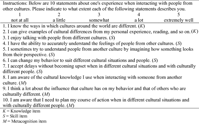 Measuring Cultural Intelligence | SpringerLink