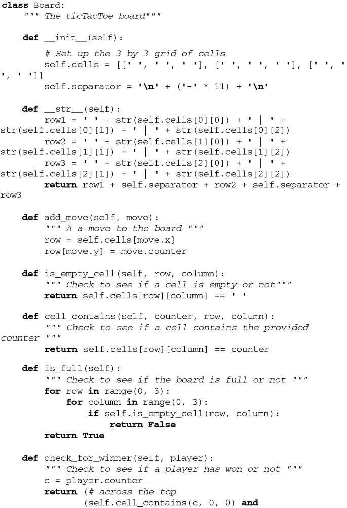 Tic Tac Toe Object Oriented Programming C++