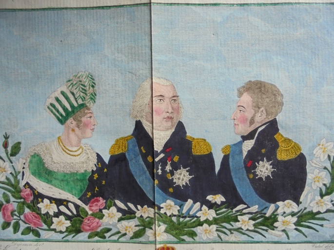 Entry to Paris of Charles, Count of Artois, 12 April 1814, and Entry to  Paris of Louis XVIII, King of France and Navarre, 3 May 1814