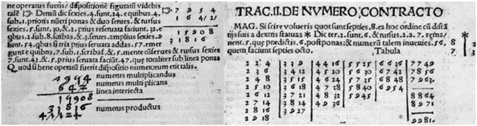 A photograph of a page has various numbers arranged vertically and written in a foreign language.