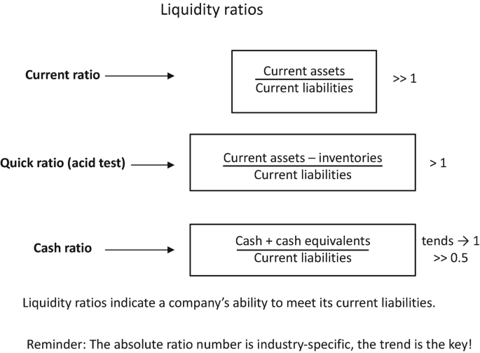 Key Liquidity and Solvency Ratios | SpringerLink