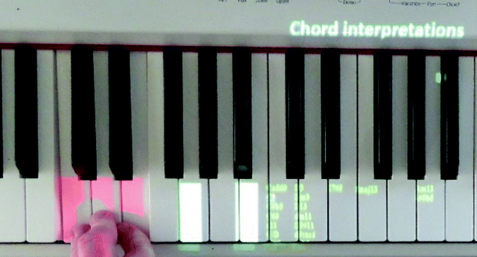 Enhanced Learning Of Jazz Chords With A Projector Based Piano Keyboard Augmentation Springerlink