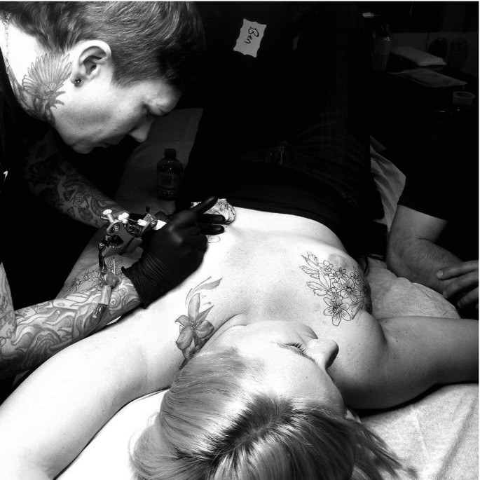 Portland Tattoo Artist Helps Breast Cancer Survivors Find 'New