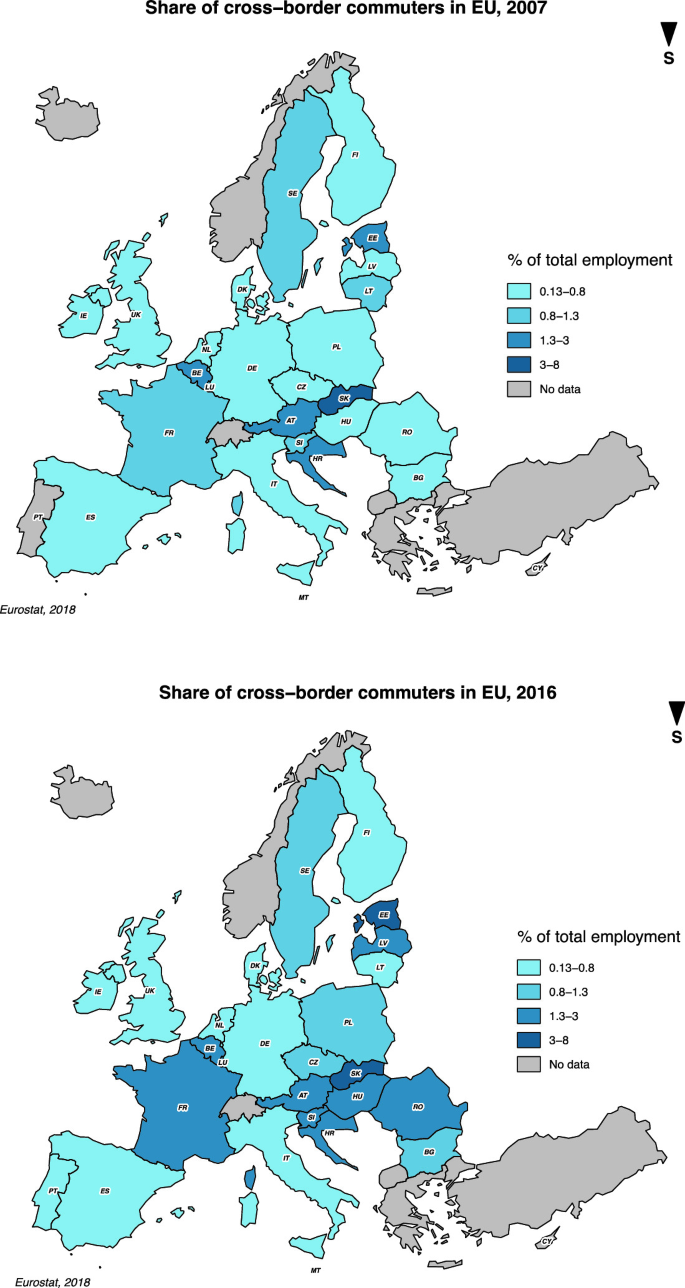 Cross-Border Labour Mobility in Europe: Migration Versus Commuting |  SpringerLink