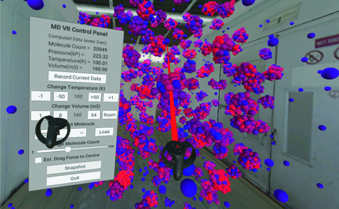 A GPU Accelerated Lennard-Jones System for Immersive Molecular Dynamics  Simulations in Virtual Reality | SpringerLink