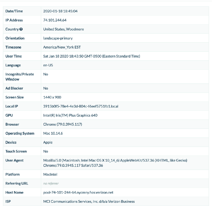 Grabify Internet Tools