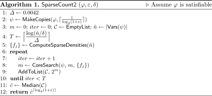 On The Sparsity Of Xors In Approximate Model Counting Springerlink