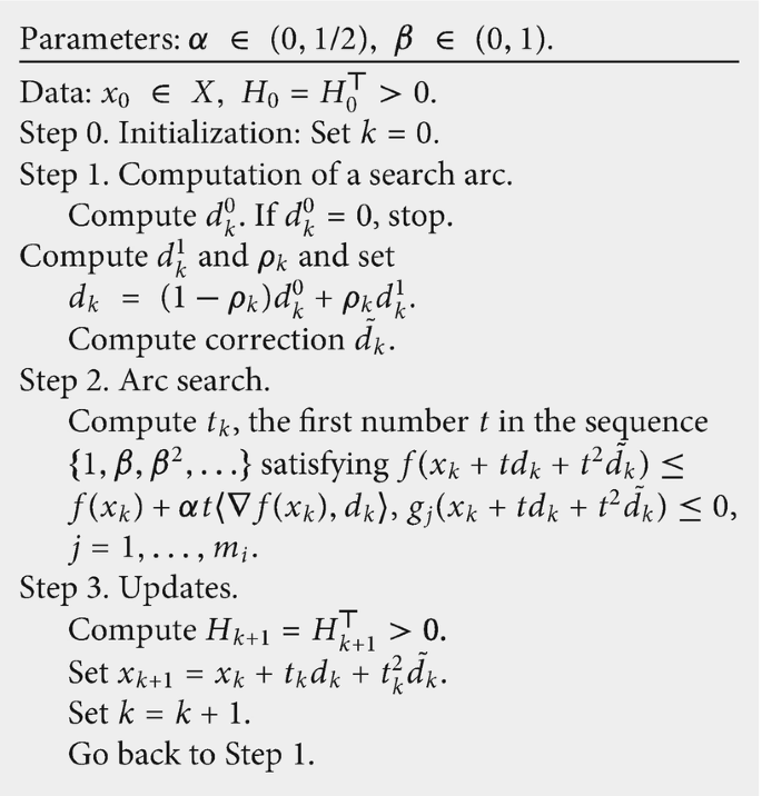 Feasible Sequential Quadratic Programming | SpringerLink