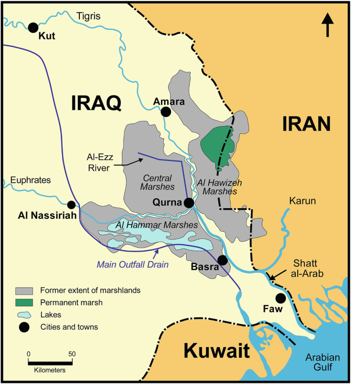 Surface Water Salinity of the Euphrates, Tigris, and Shatt al-Arab Rivers |  SpringerLink