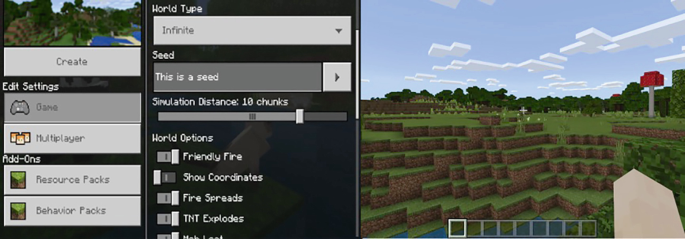  Simulation distance minecraft