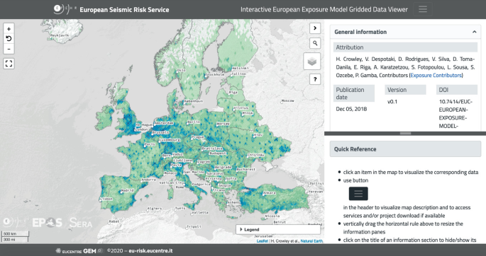 Exposure model for European seismic risk assessment | GEM Foundation