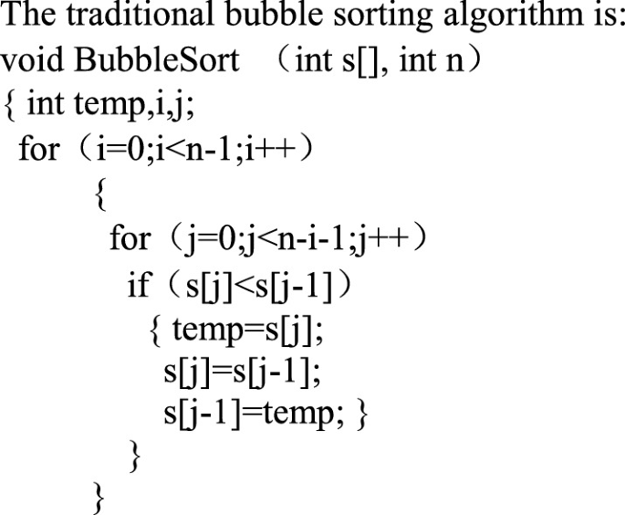 Bubble Sort. The Bubble Sort is one of the most…