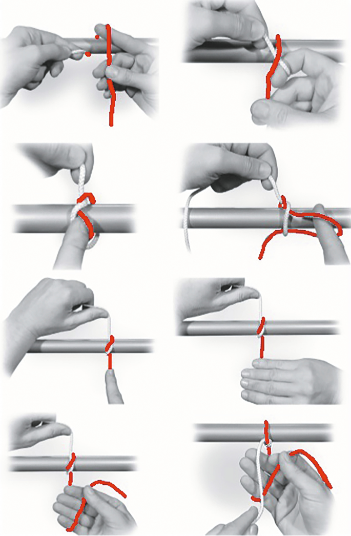 one hand surgical tie