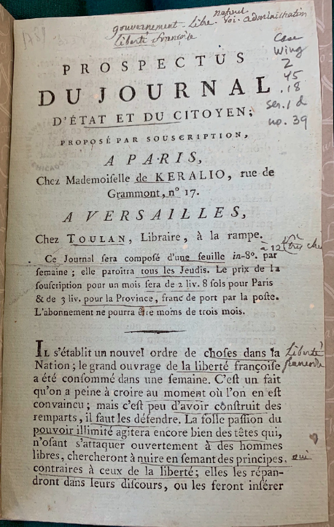 Women and the French Revolution: Louise de Kéralio, Stéphanie de Genlis,  Germaine de Staël | SpringerLink