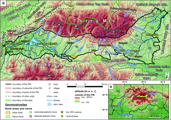 Polygenetic Relief in the Foreland of Glacially Sculptured  Mountains—Podtatranská kotlina Basin | SpringerLink