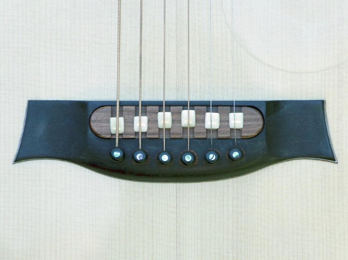 Generic 5 sets of 10 pcs Classical Guitar Nuts Saddles Plastic Ivory