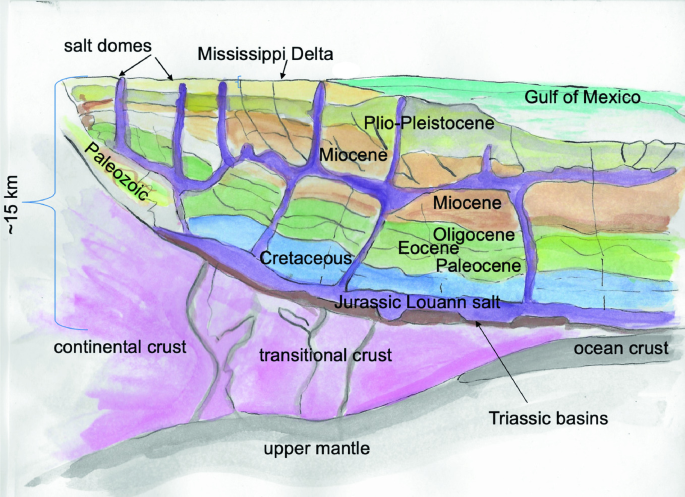 The Geology Mississippi River Delta and Interactions with Oil and Gas Activities | SpringerLink