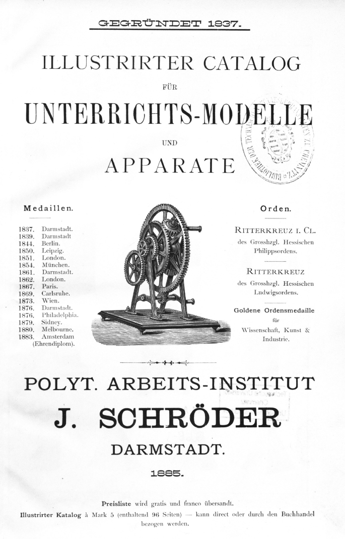 Wilhelm Fiedler and His Models—The Polytechnic Side | SpringerLink