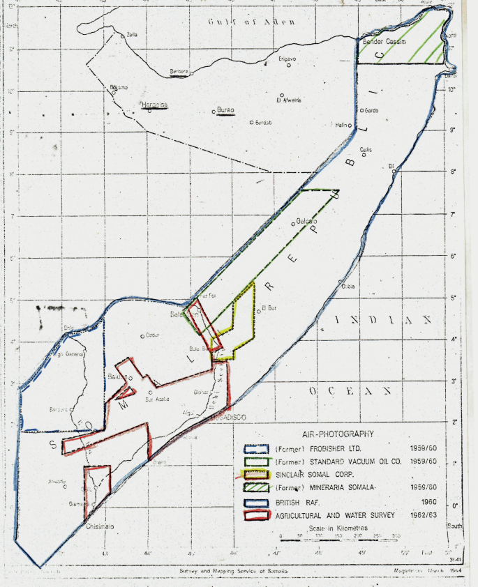 A map illustrates A P mosaics cover almost all of Somalia.