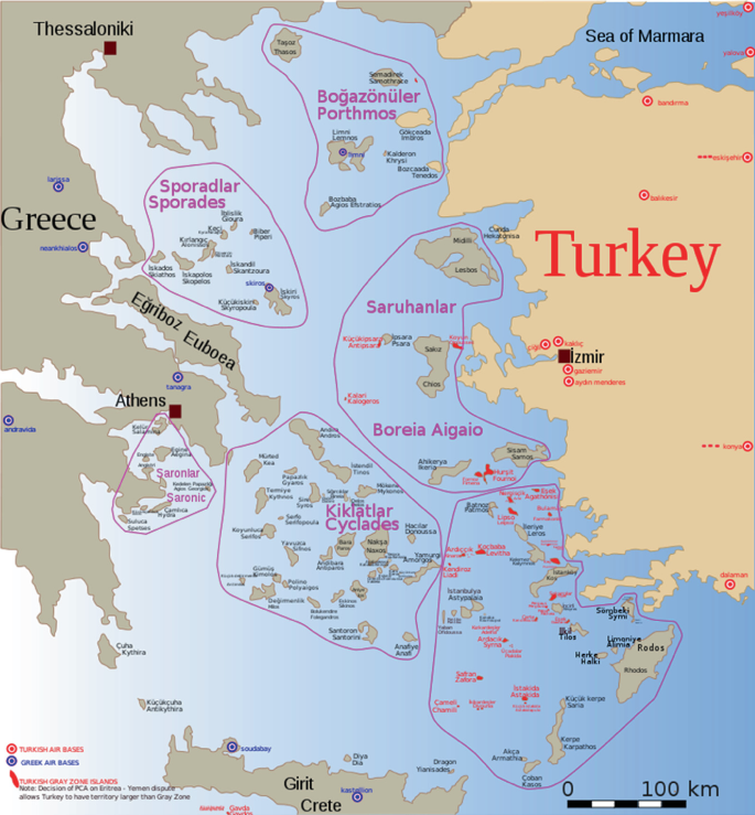 Small Greek Islands of the Aegean, Turkish Continental Shelf: Legal  Precedent and Procedure in Maritime Conflict Resolution | SpringerLink