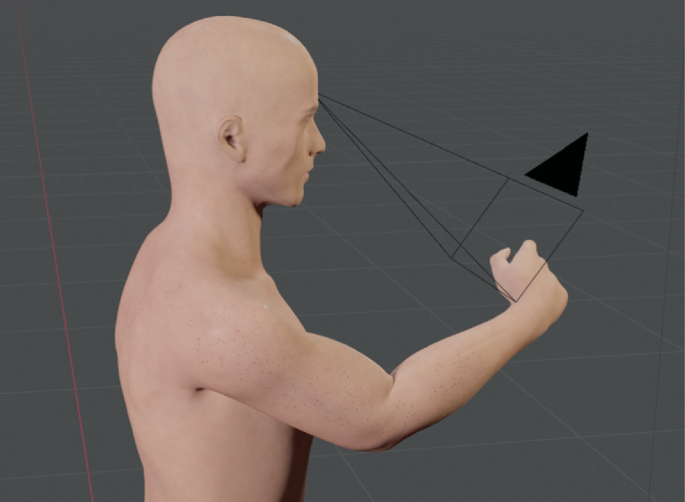 3D model based hand gesture recognition. | Download Scientific Diagram