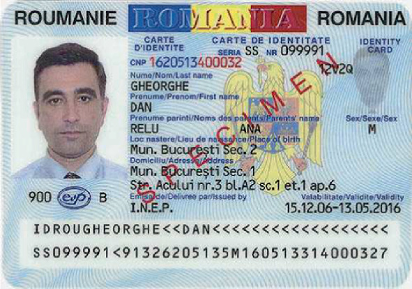 Fake Id Generator Romania