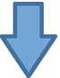 An arrow pointing downward direction.