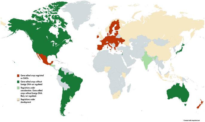 technology in food industry essay The world map depicts the diversity in genomes with gene-edited crops regulated as G M Os, gene-edited crops without foreign D N A, regulations under consideration, and regulations under development.
