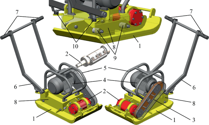 Vibratory Plate Compactors in Three Sizes