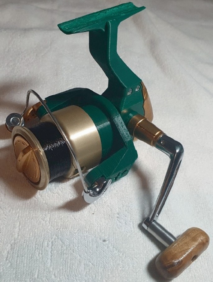 Reverse Engineering and 3D Printing of the Spinning Reel: From