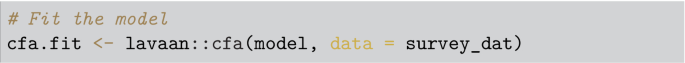 A pseudocode of the fit the model function.