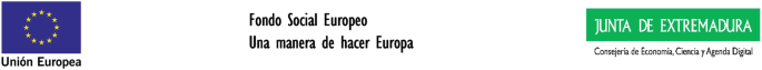 2 logos and text in a foreign language. The first logo is of the European Union.