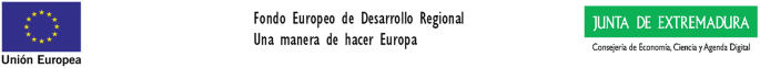 2 logos and text in a foreign language. The first logo is of the European Union.
