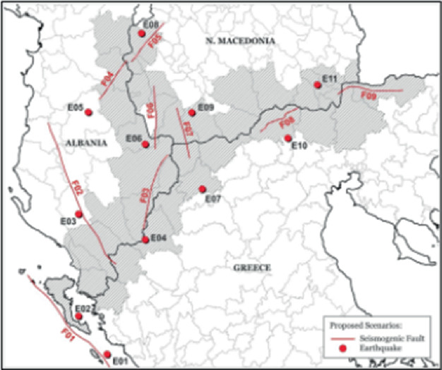 Multi-hazard Risk Assessment of Basic Services and Transport Infrastructure  in RN Macedonia, Greece and Albania Cross-Border Region – CRISIS Project |  SpringerLink
