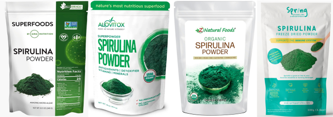 spirulina and glutathione Beneficial Effects of Spirulina Consumption on Brain Health