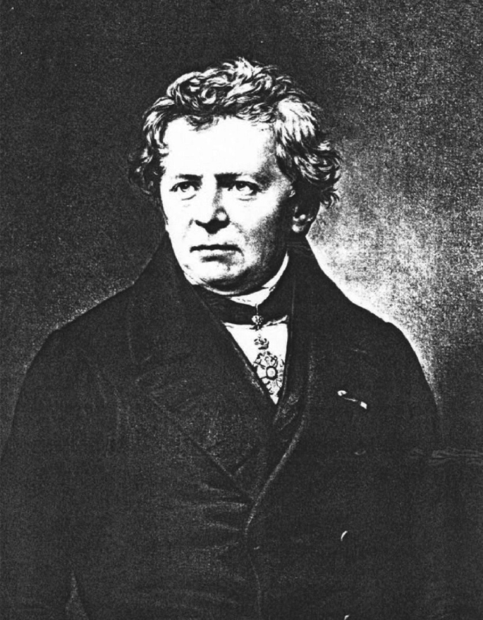 A portrait of Georg Simon Ohm.