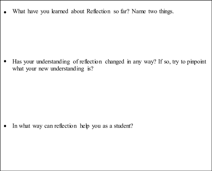 Definitions and Models of Reflection | SpringerLink