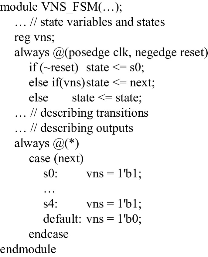 Styles for Describing Reliable Finite State Machines in Verilog HDL ...