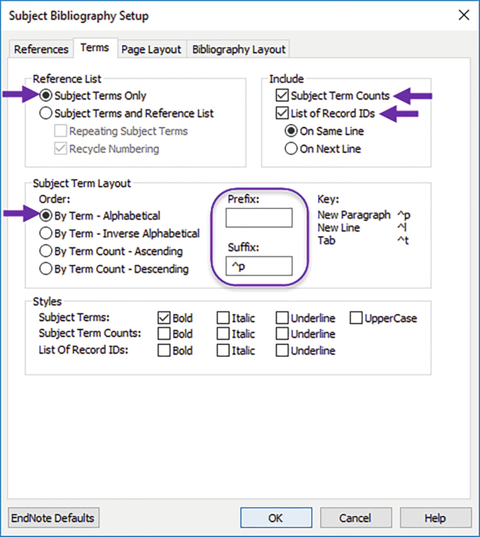 Creating Bibliographies Using EndNote | SpringerLink