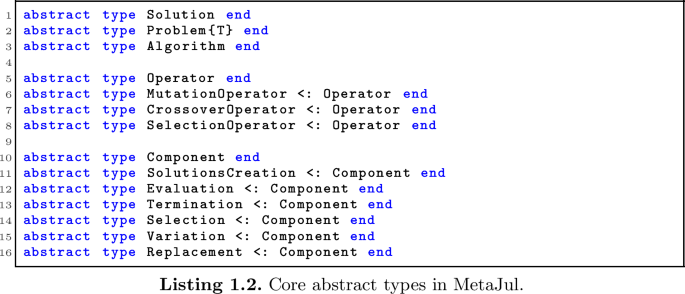 Experiences Using Julia for Implementing Multi-objective Evolutionary ...