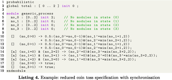 Synchronisation in Language-Level Symmetry Reduction for