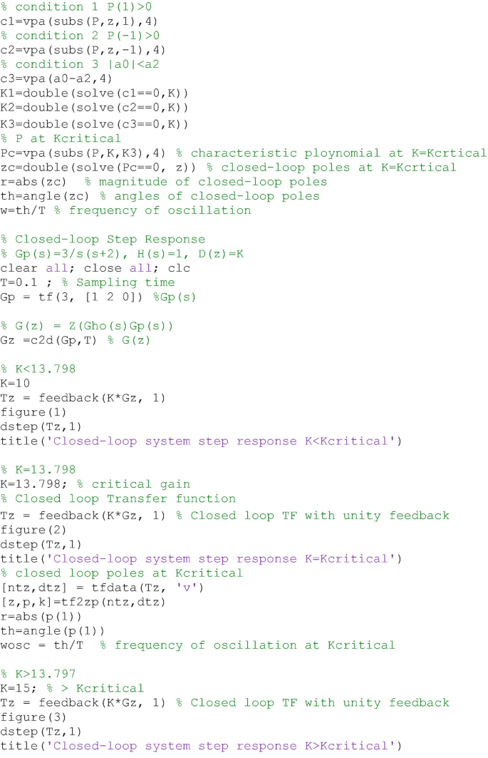 Stability Analysis of DiscreteTime Systems SpringerLink