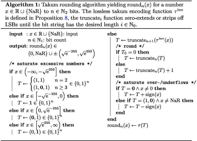Tak Function Tutorial Beating Posits at Their Own Game: Takum Arithmetic | SpringerLink